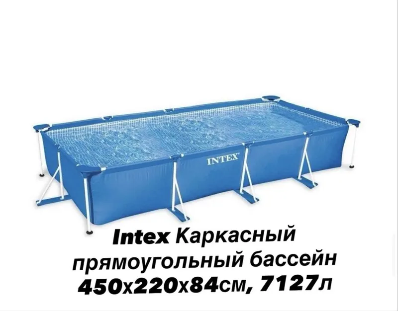 Каркасный бассейн Intex basseyn 450x220x84 — фото 2