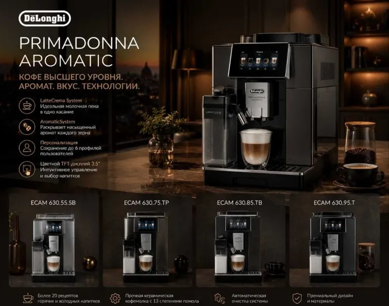 Delonghi Премиум серия для ценителей хорошего кофе! 2 Delonghi Премиум серия для ценителей хорошего кофе! 2