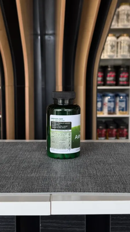 Swanson Full Spectrum Ashwagandha 100 capsules. — фото 2