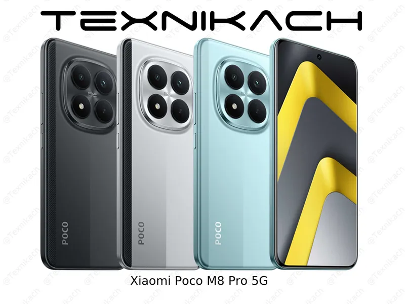 Poco M8 Pro 5G • Yetkazib berish • Tekshirib to‘lash