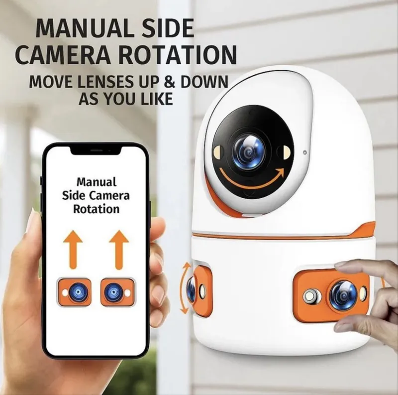 Wifi kamera ptz camera dual smart kamera — фото 1