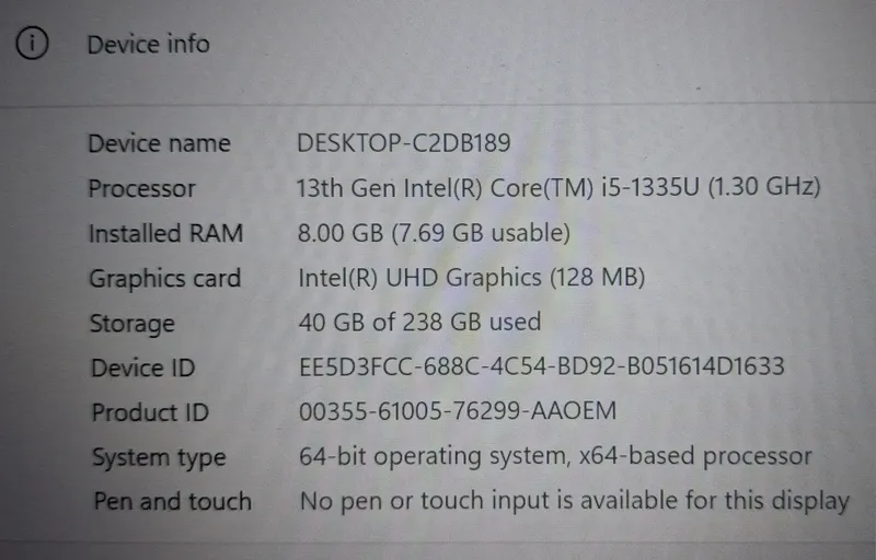 DELL latitude 5440 (ДЕЛЛ латитуде 5440) 4