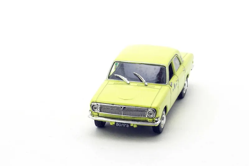 ГАЗ-24-01 Волга - Такси; игрушка в Масштабе 1:43, ДеАгостини, модель. — фото 2