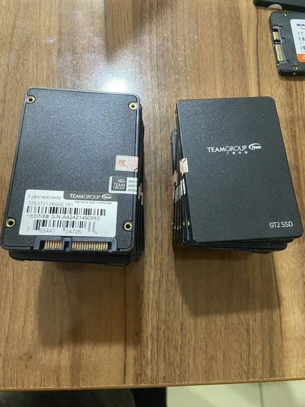 SSD TeamGroup 128GB SATA III - 18 шт, здоровье 100%