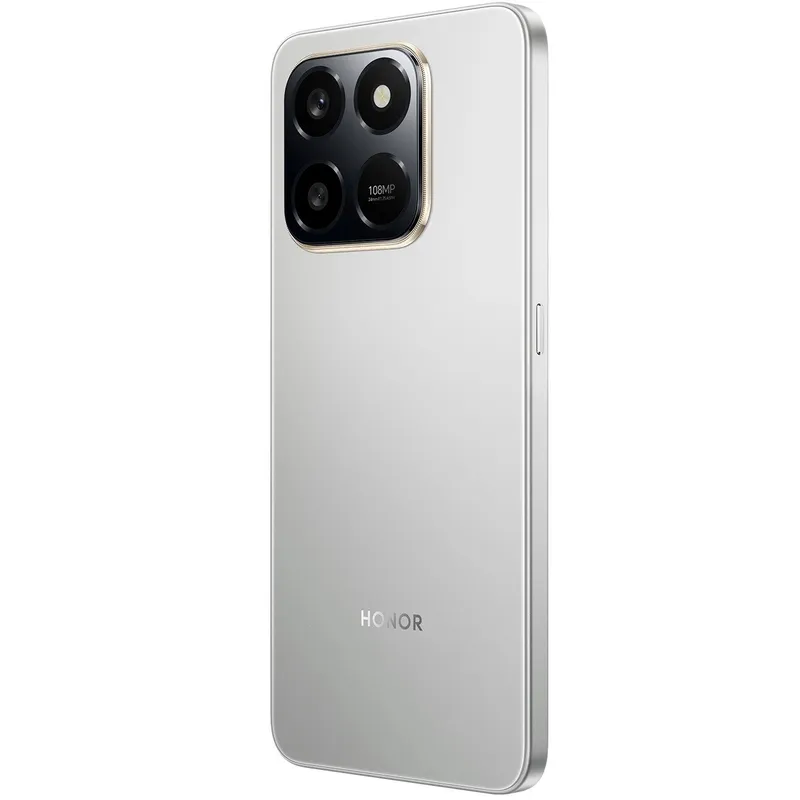 Смартфон Honor X7d 8/256GB Silver (Серебряный) — фото 3 Смартфон Honor X7d 8/256GB Silver (Серебряный) — фото 3