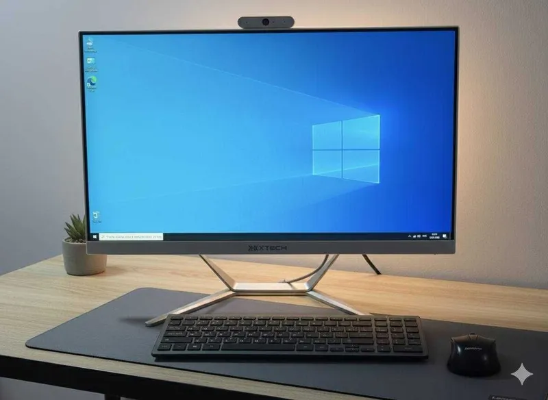 XTech 24″ monoblok, G6400, 8GB, SSD 256GB, Wi‑Fi, Bluetooth