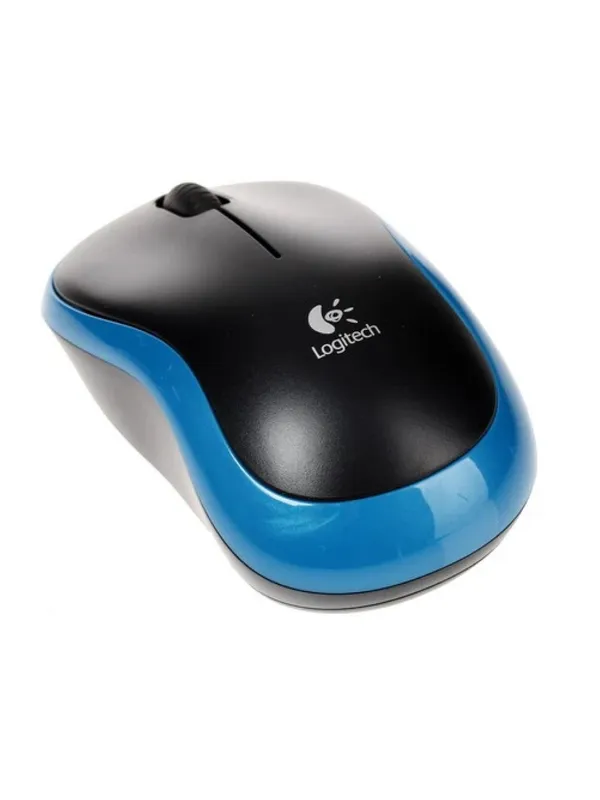 Мышь Logitech M185, беспроводная, оптическая, 1000 dpi, голубой — фото 3