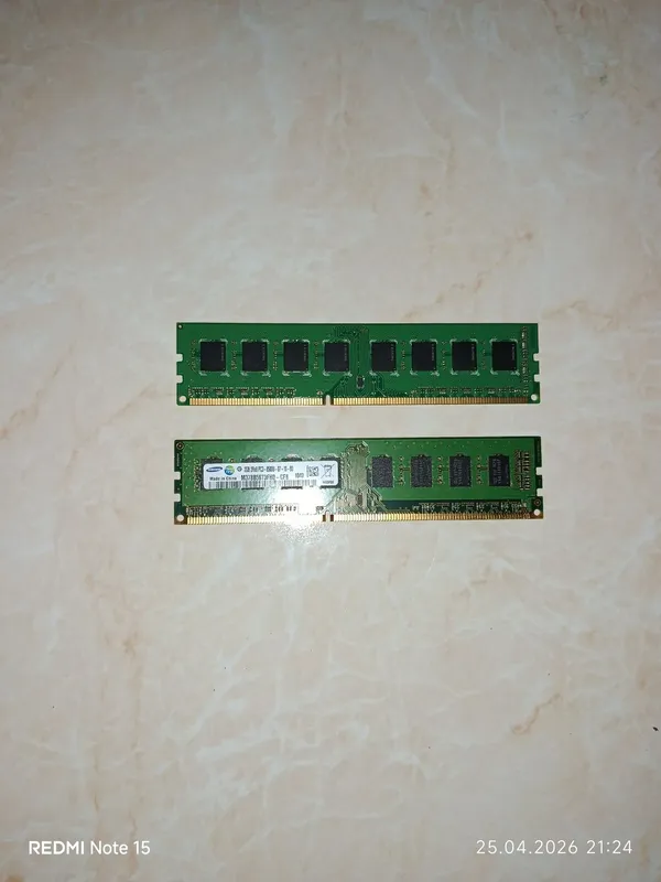 DDR3 Ozu sotiladi 2ta 2gb dan