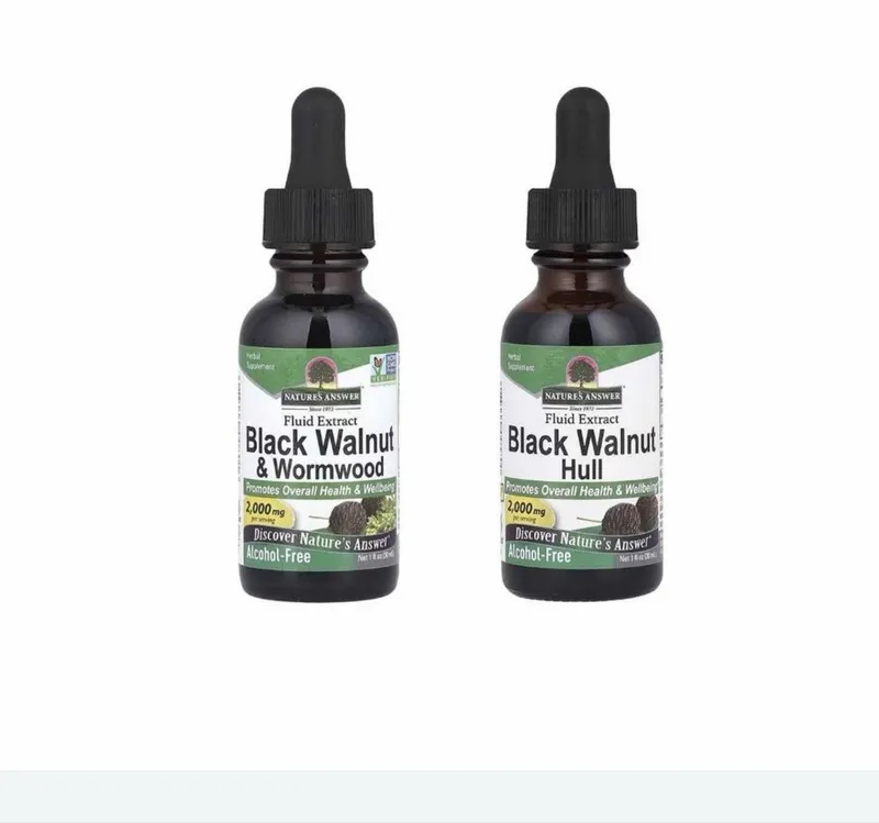 Natures answer Black Walnut Hull / Black Walnut & Wormwood