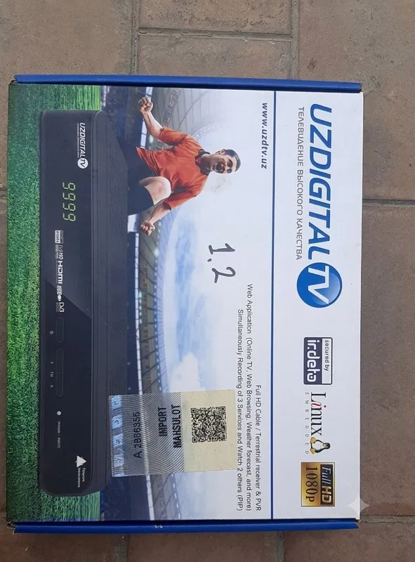 СРОЧНО! Новый тюнер UZDIGITAL TV — Fulll HD 1080p. Полный комплект. — фото 2