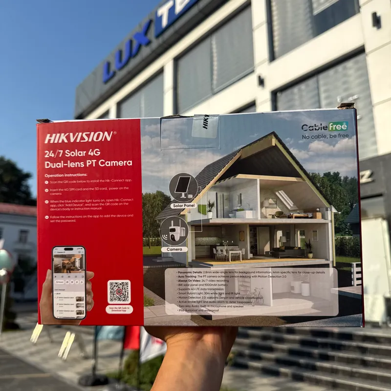 4G камера Hikvision DS-2CFSP8-D/4G 4MP+4MP 2