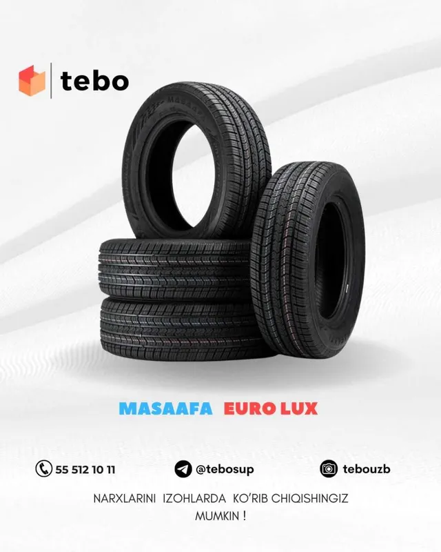 Shina Masaafa Euro Lux balonlarini muddatli to'lovga xarid qiling