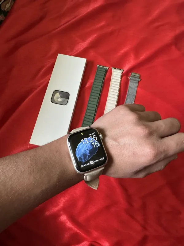 Apple Watch Series 9 (GPS) Корпус 45 мм — Алюминий