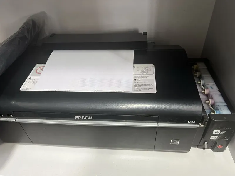 Epson L800 печатает отлично Epson L800 печатает отлично