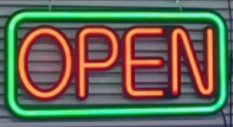 Tablichka OPEN NEON — фото 2