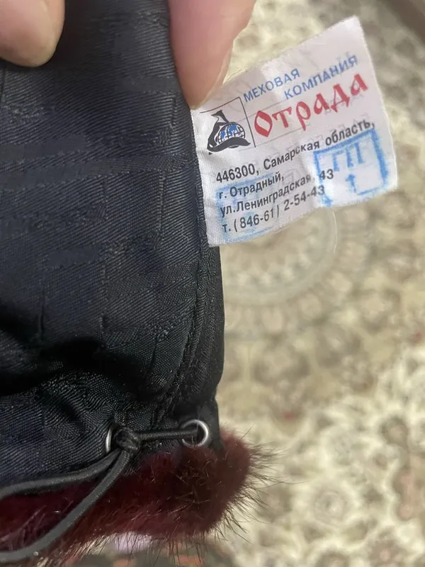 Женская шапка из норки — фото 2