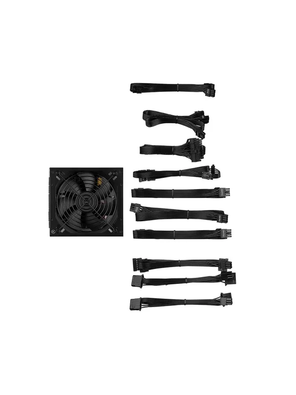 Блок питания 2E Gaming Extra Power ATX 750Вт (80+ Gold), модульный, чёрный — фото 6