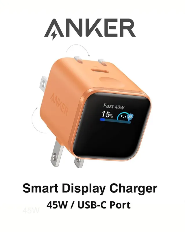 Anker Smart Display Charger 45W — фото 3 Anker Smart Display Charger 45W — фото 3