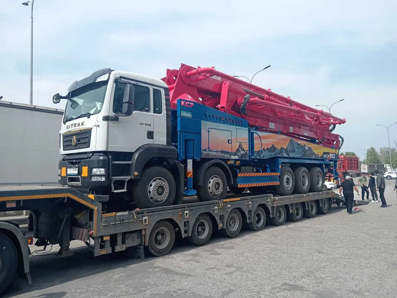 Автобетононасос KCP 60 метров на шасси HOWO SITRAK 10х4 CIP TASHKENT — фото 4