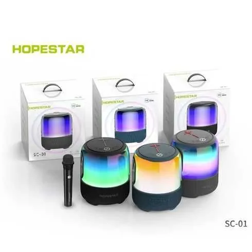 HopeStar PARTY BOX 150/SC-01/PARTY ONE (2*Mic)Беспроводная колонка +/