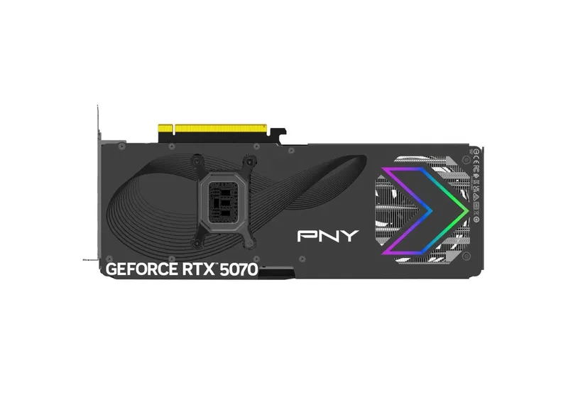 ' Видеокарта PNY RTX 5070 EPIC-X ARGB RGB OC Triple Fan 12GB 3 ' Видеокарта PNY RTX 5070 EPIC-X ARGB RGB OC Triple Fan 12GB 3