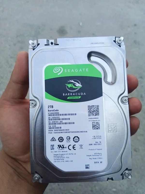 Жёсткий диск HDD 2 TB 1 Жёсткий диск HDD 2 TB 1