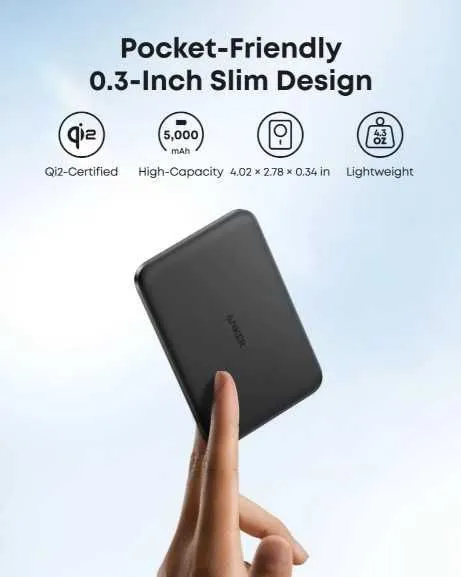 Anker powerbank повербанк 5,000mAh 3