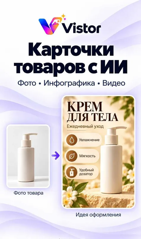 Создание карточек товаров для Uzum и Ozon — Vistor.uz Создание карточек товаров для Uzum и Ozon — Vistor.uz