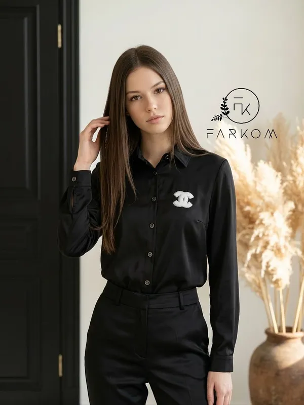 Женская рубашка "chanel" 1 Женская рубашка "chanel" 1