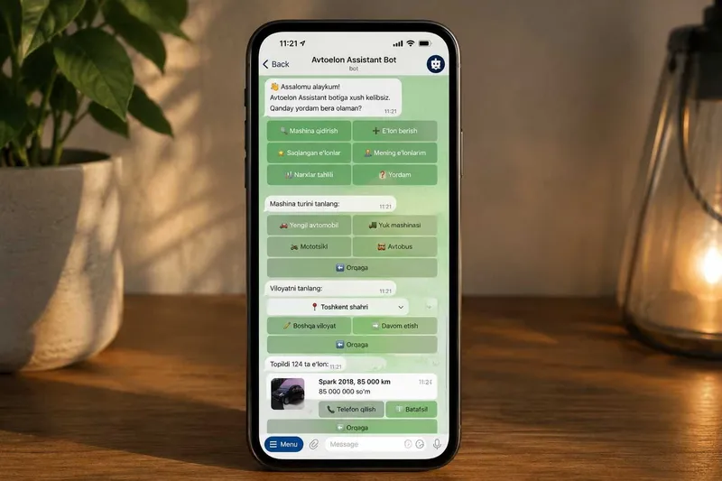 Telegram bot yaratish | Mini App | Avtomatlashtirish | Телеграм бот 1