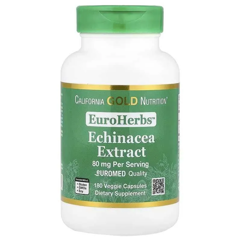California Gold EuroHerbs Echinacea Extract эхинацеи эхинация — фото 2 California Gold EuroHerbs Echinacea Extract эхинацеи эхинация — фото 2