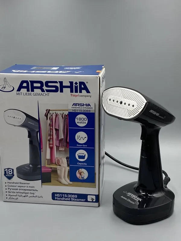 Ручной отпариватель Arshia мощностью 1800 Вт. 3