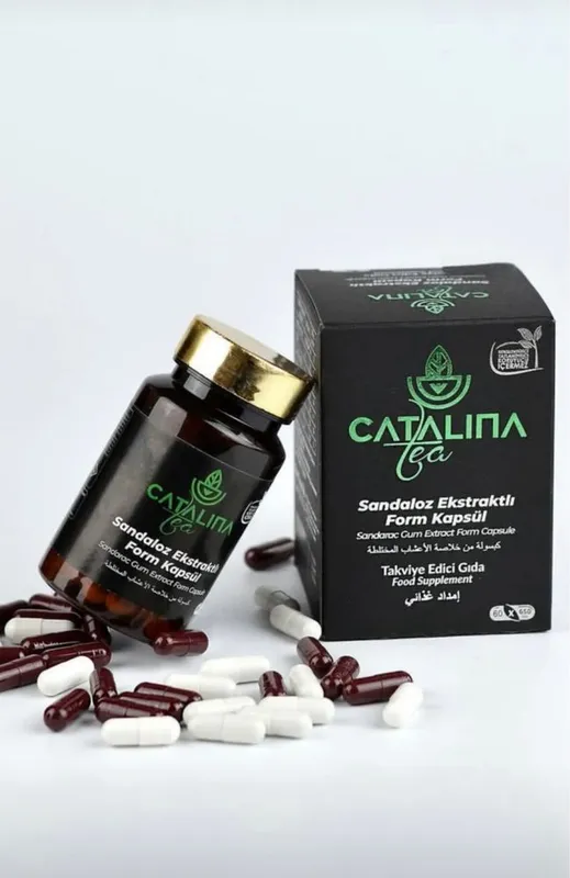 Sandaloz ekstrakti Catalina ozdiruvchi kapsula 8