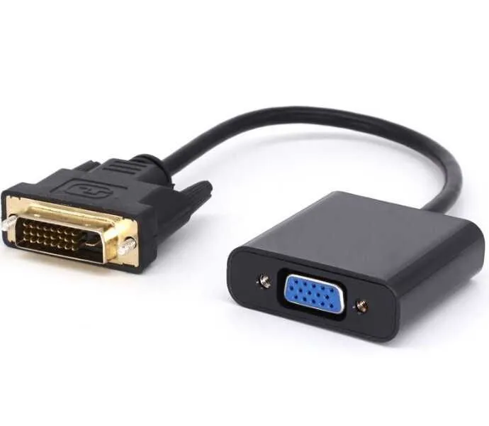 Переходник с DVI-D на VGA для телевизоров мониторов проекторов