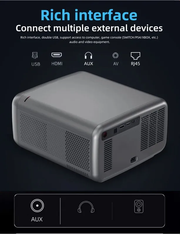 Проектор Everycom E1 большой — фото 5