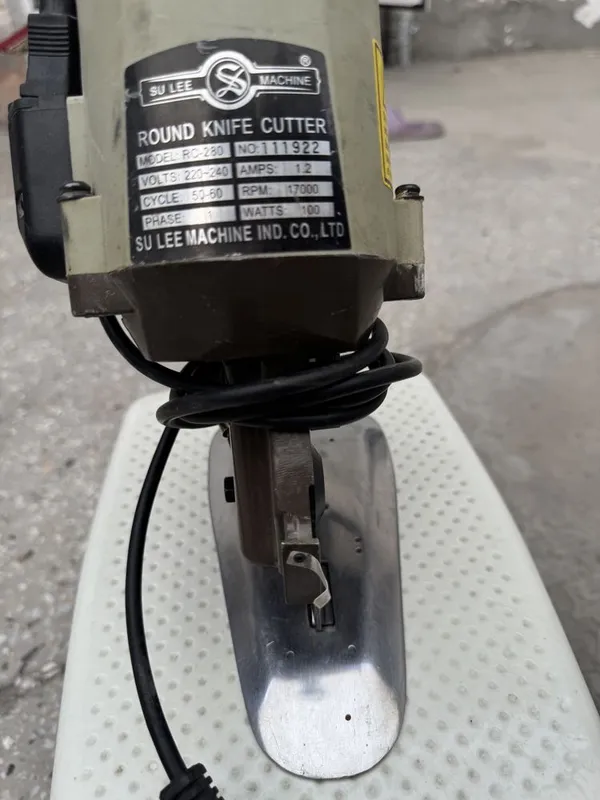 Продам Дисковый Раскройный Нож Su Lee RC-280 (Б/У) 2 Продам Дисковый Раскройный Нож Su Lee RC-280 (Б/У) 2