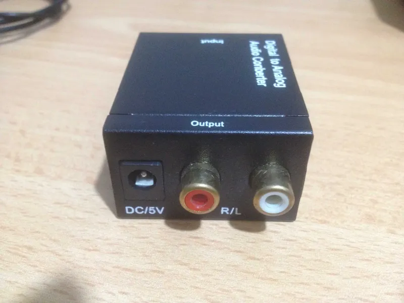 Аудио конвертер optical and coaxial to rca — фото 3