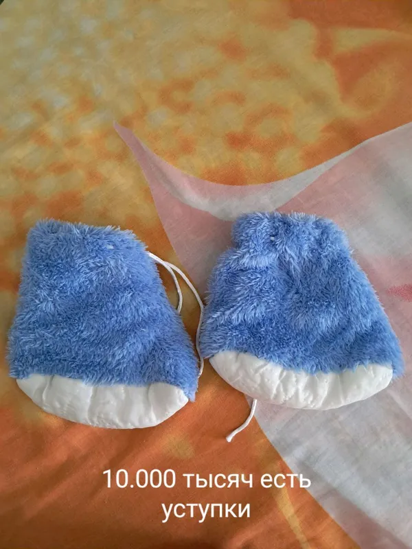 тёплые шапки, пинеточка, штанишка — фото 1