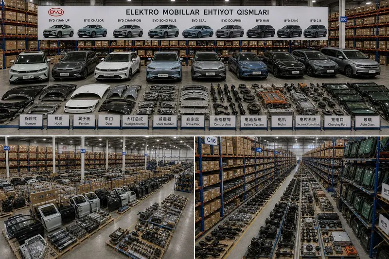 Zapchast Elektro mobil Запчаст Електро мобиле BYD