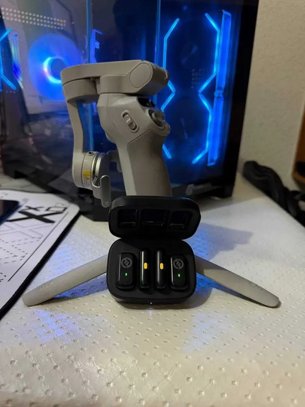 Osmo se + Hollyland A1 Osmo se + Hollyland A1