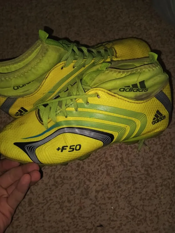 Adidas +F50 sariq