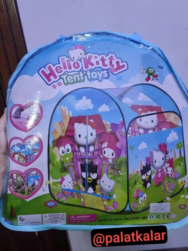 Новогодний СКИДКА HELLO KITTY Palatka DOMIK UYCHALAR Manzil: Yunusobo
