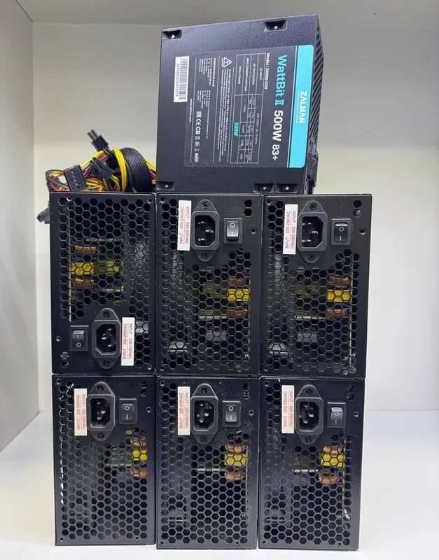 Zallman 500W blok pitaniya zŏr holatda — фото 1