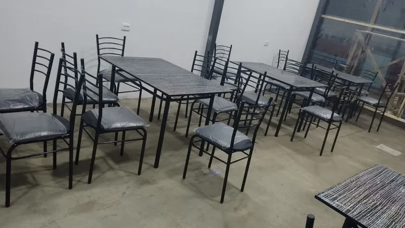 Kafe va uy uchun ideal temir stol-stul — sifatli, — фото 4