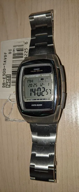 часы casio data bank db-e30d-1avdf — фото 2