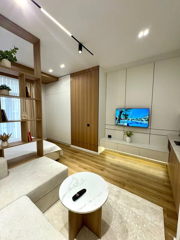 Студия с дизайнерским ремонтом в премиум ЖК Imperial City Club