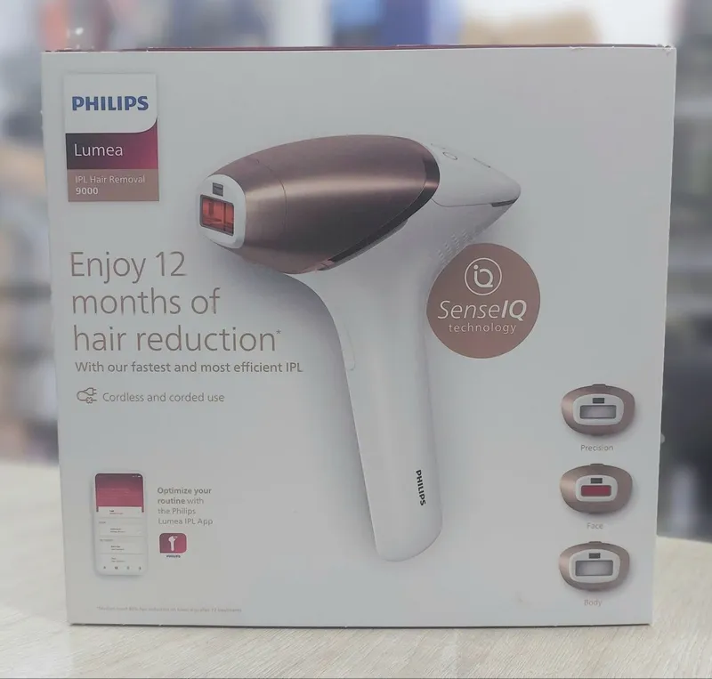 Фотоэпилятор Philips BRI955 IPL с технологией SenseIQ 5 настроек мощ