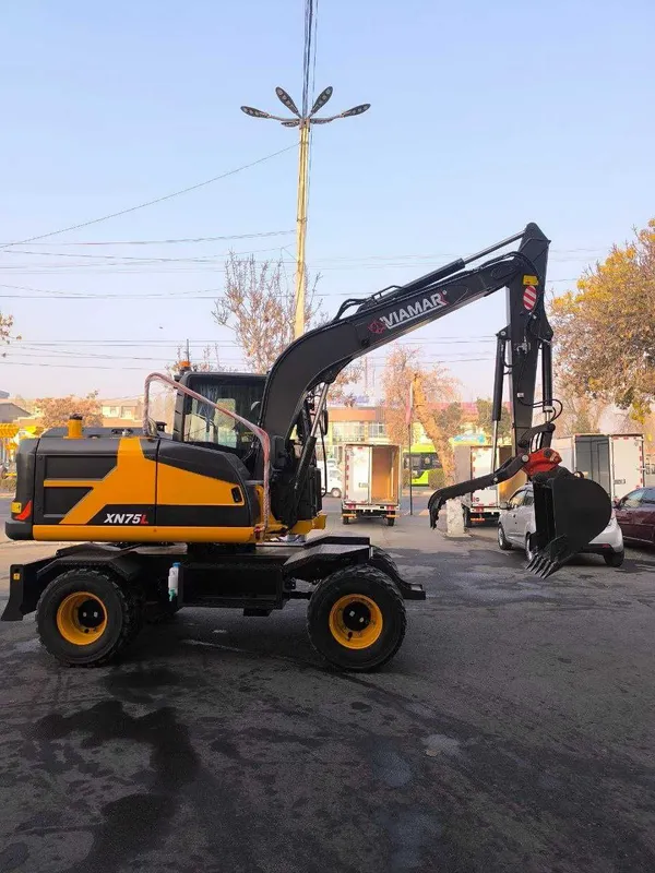 Колесный экскаватор VIAMAR XN-75L (двигатель Yanmar) — фото 3