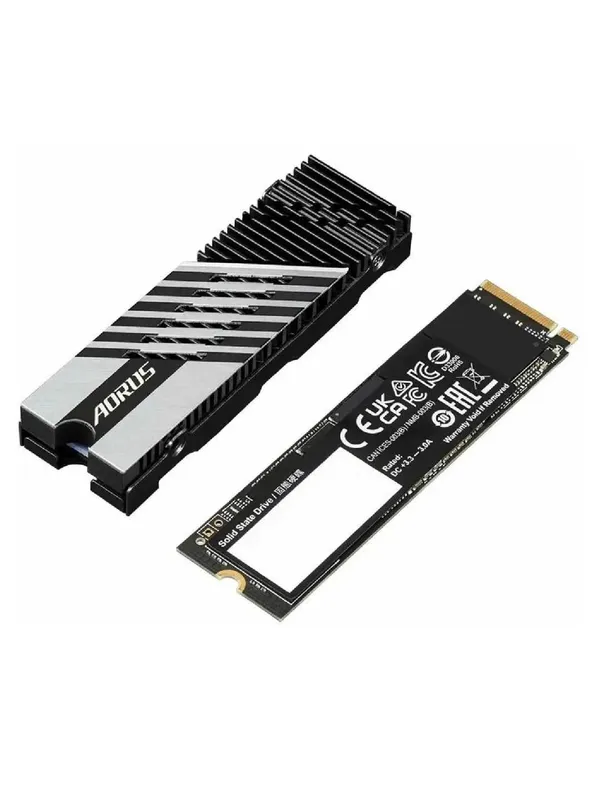 - Твердотельный накопитель SSD M.2 1TB Gigabyte AORUS Gen4 7000E NVMe 3