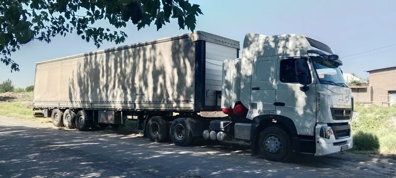 HOWO T7 + UzAutoTRAILER прицеп Сотилади 3 HOWO T7 + UzAutoTRAILER прицеп Сотилади 3